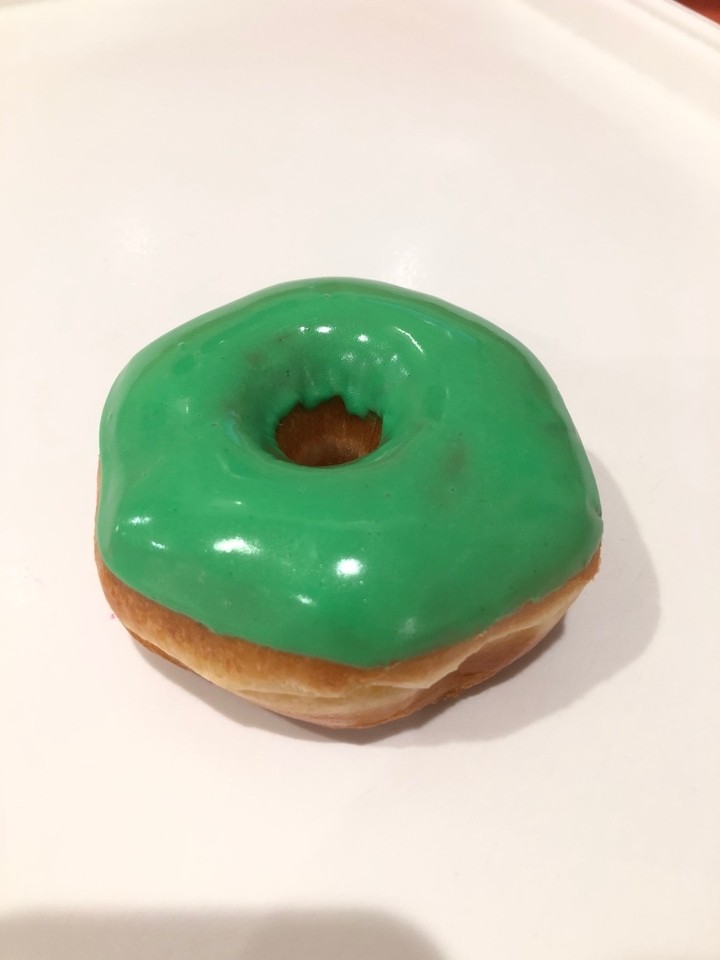 Green Icing Donut