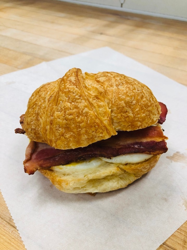 Bacon & Egg Croissant Sandwich