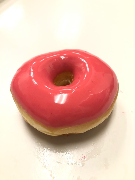 Pink Icing Donut
