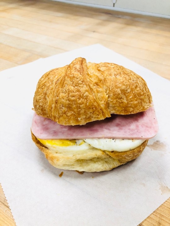 Ham & Egg Croissant Sandwich