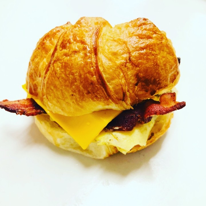 Bacon, Egg, & Cheese Croissant Sandwich