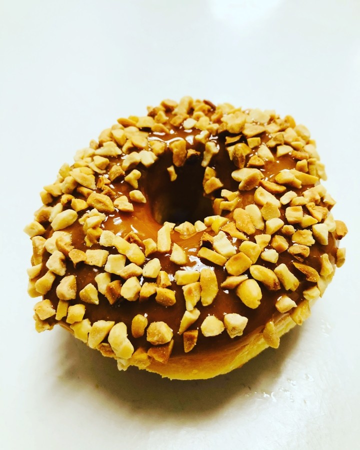 Chocolate w/ Peanuts Donut