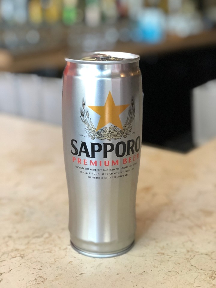 22 oz Sapporo Can