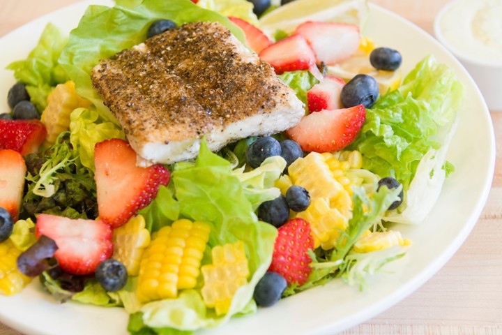 Roasted Mahi with Fresh Florida Corn Salad