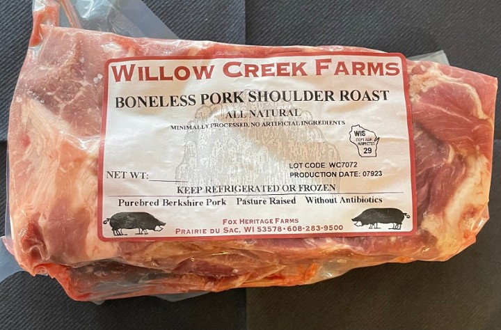 Willow Creek Boneless Shoulder Roast