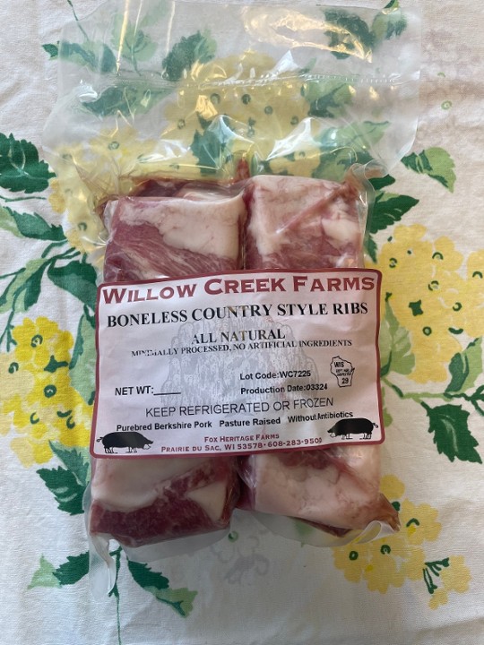 Willow Creek Farms Boneless Country Ribs