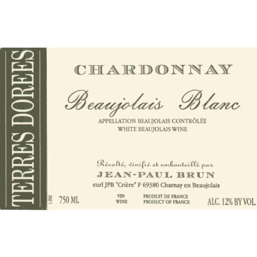 2020 Jean Paul Brun, Chardonnay, Beaujolais, France