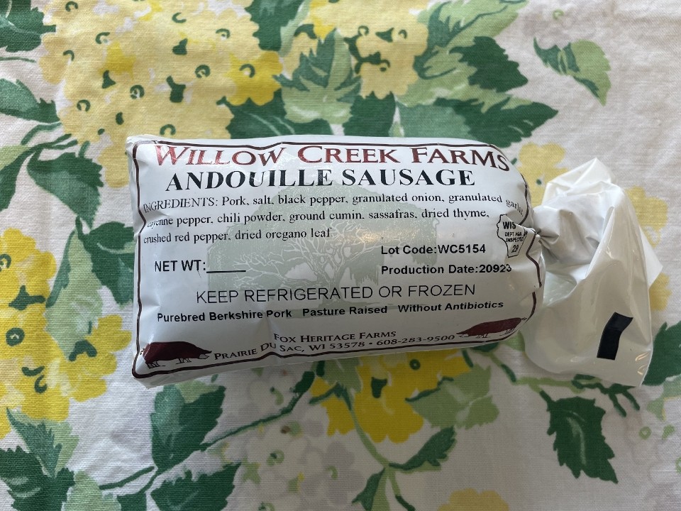 Andouille Sausage Chub - SALE