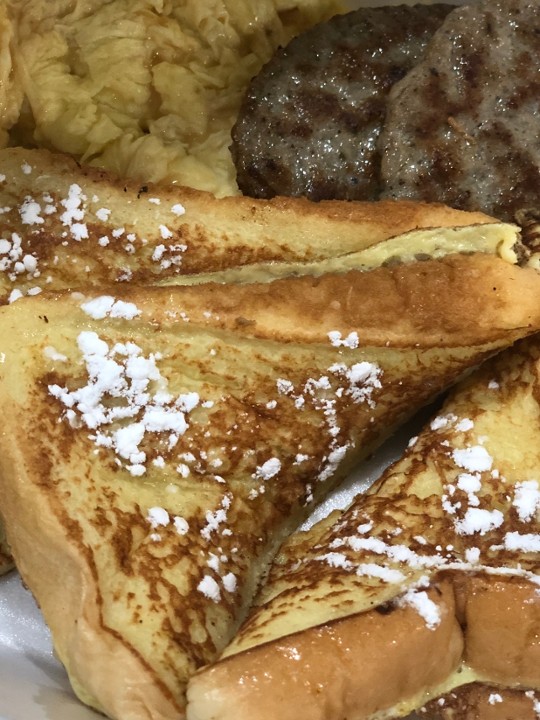 EGGS, FRENCH TOAST & BREAKFAST MEAT