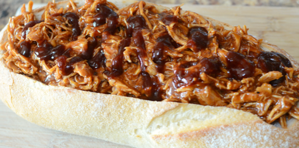 BBQ CHICKEN CHEESESTEAK