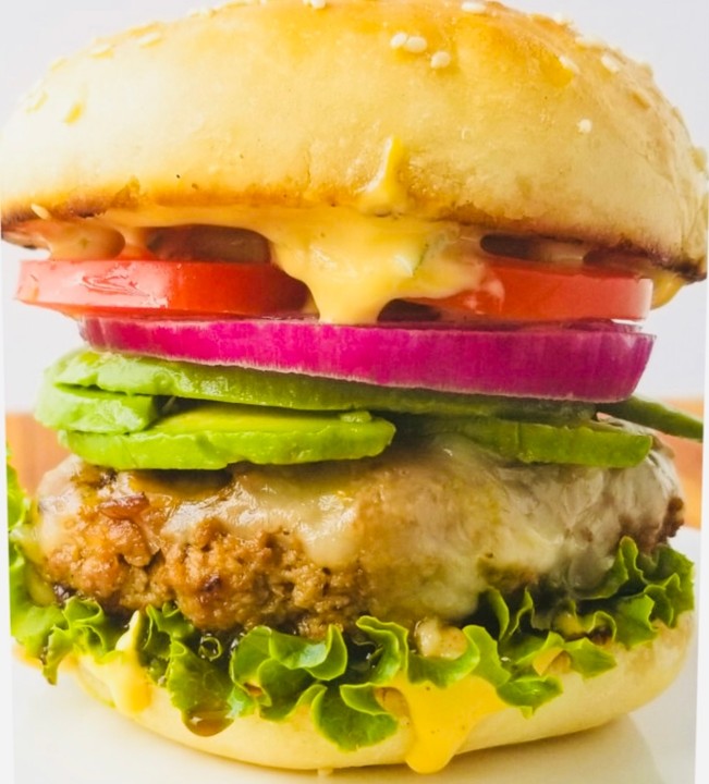 AVOCADO TURKEY BURGER