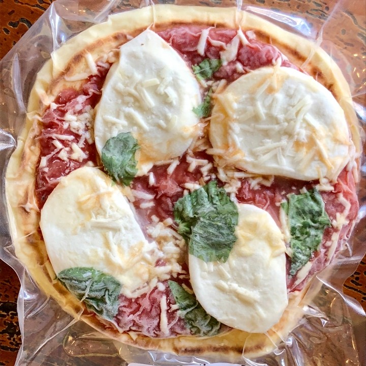 Individual Frozen Flatbread Margherita Pizza 8 inch