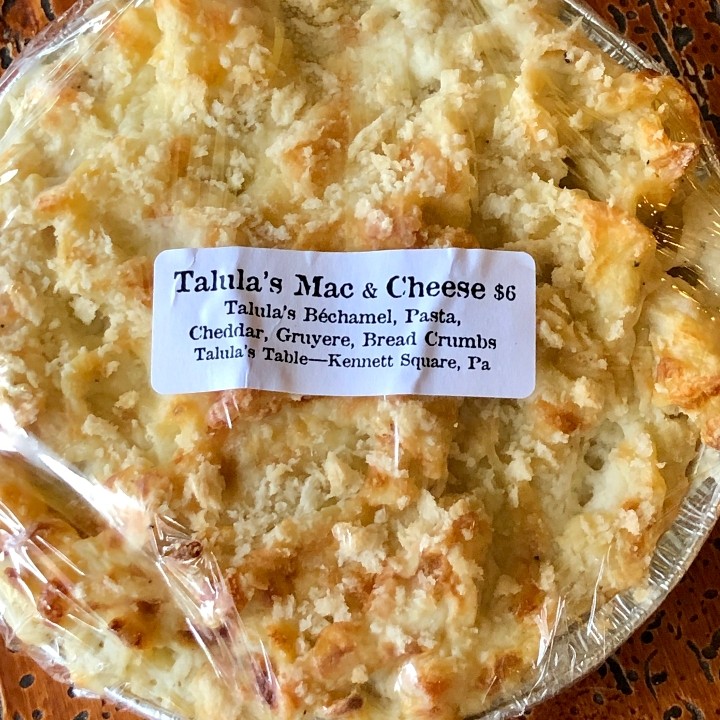 Mac & Cheese with Gruyere, Cheddar, Breadcrumbs