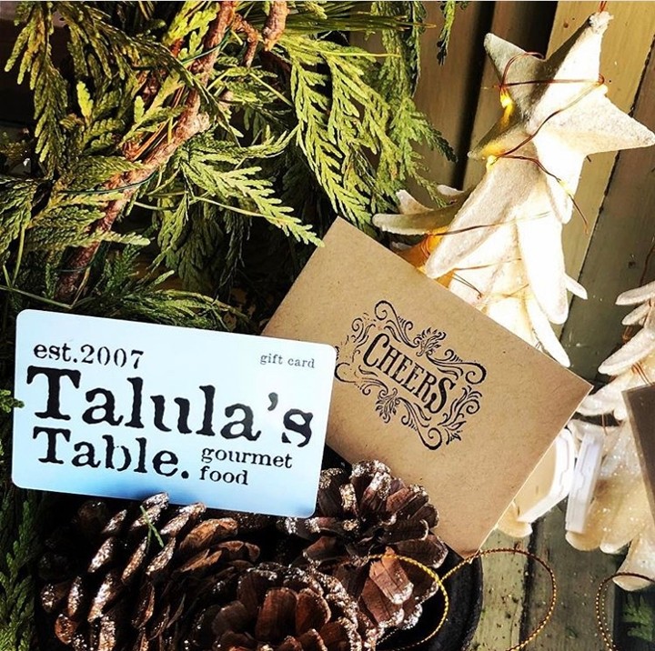Talula's Gift Card