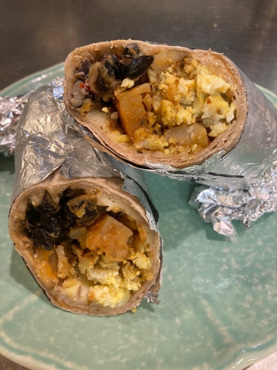 Vegetarian Breakfast Burrito