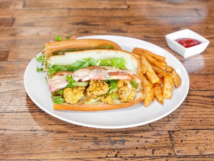 Fried Oyster Po Boy