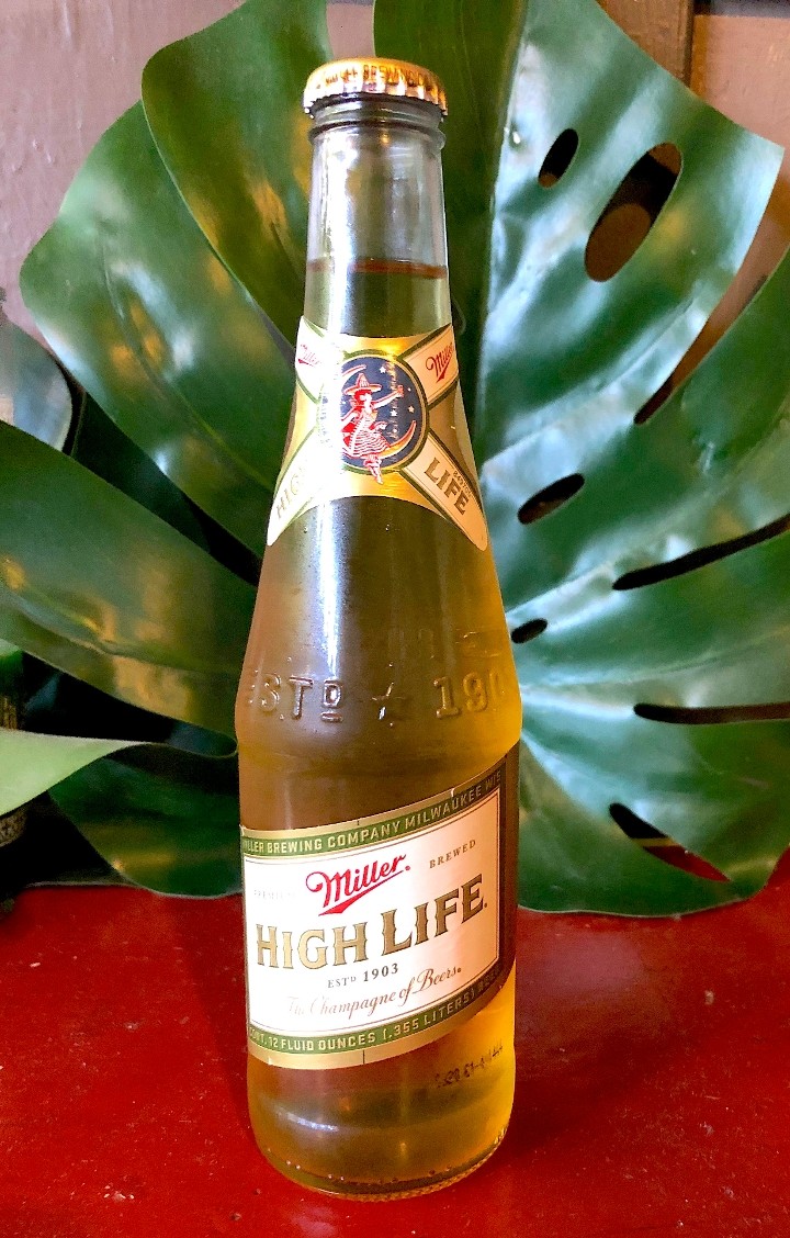 Miller High Life (12 oz bottle)