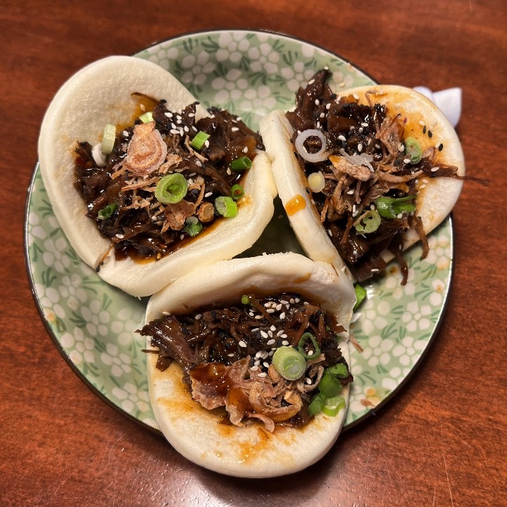 Korean BBQ Short Rib Steam Buns