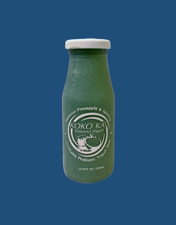 PINEAPPLE SPIRULINA YOGURT