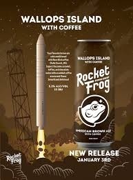 Rocket Frog, Wallops Island w. Coffee 4pk 16oz Cans