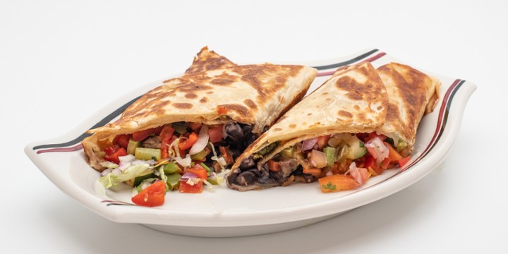 Grilled Vegetable Quesadilla (V)