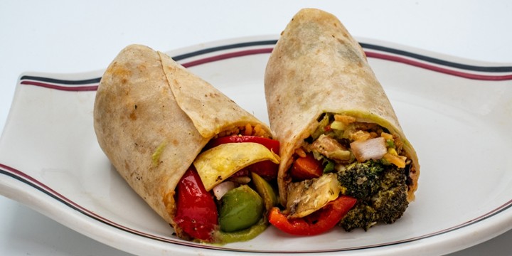 Grilled Vegetable Burrito (V)