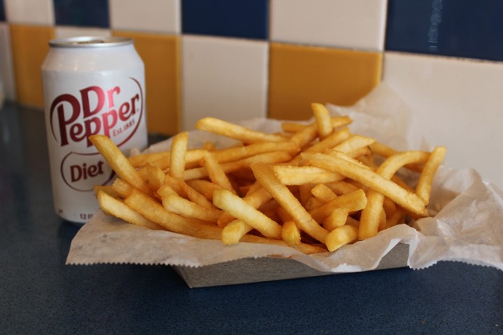 Fries + Diet Dr. Pepper