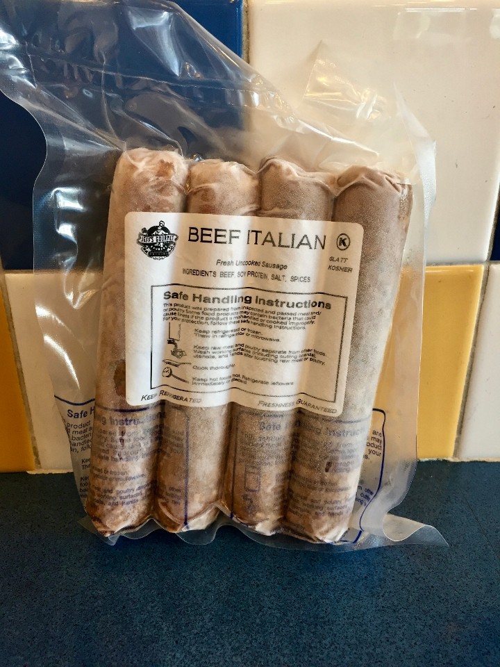 Beef Italian Sausage Pack