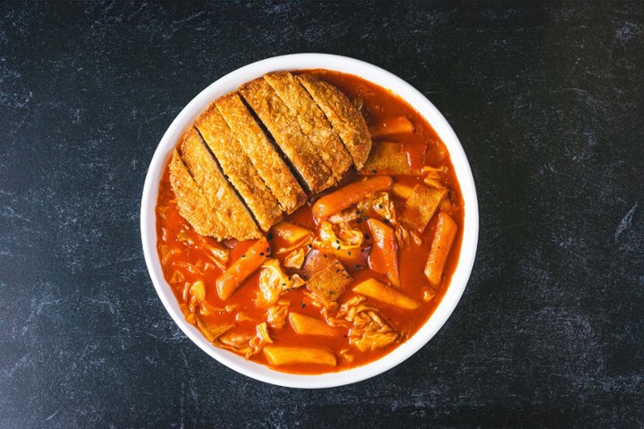 Crisscut Katsu Tteokbokki