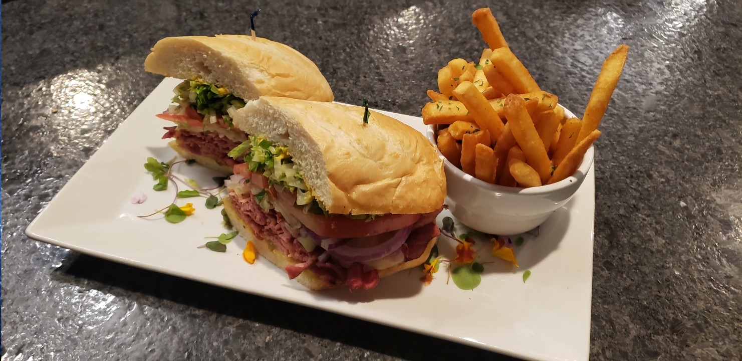 Brewhouse Pastrami Sandwich