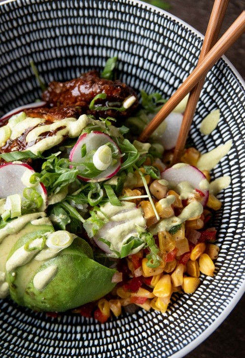 Sweet & Spicy Crispy Chicken Bowl