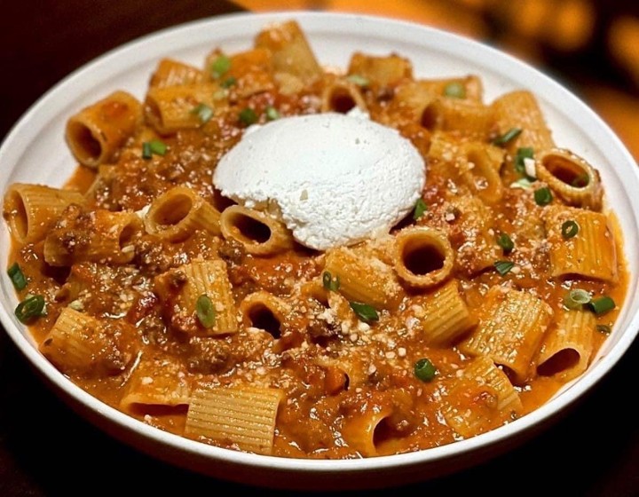 Rigatoni Bolognese