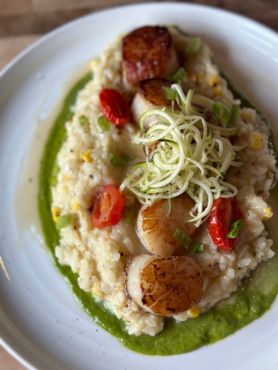 Pan Seared Scallops