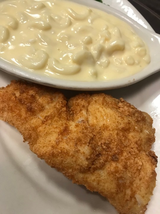 Crispy Cod & Macaroni & cheese combo