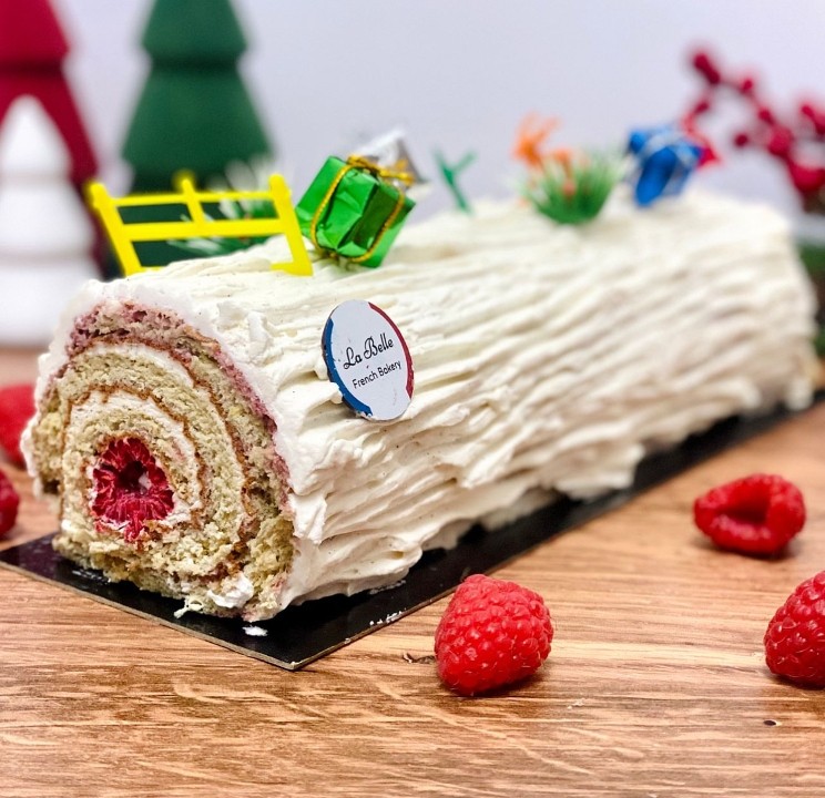 VANILLA RASPBERRY LOG