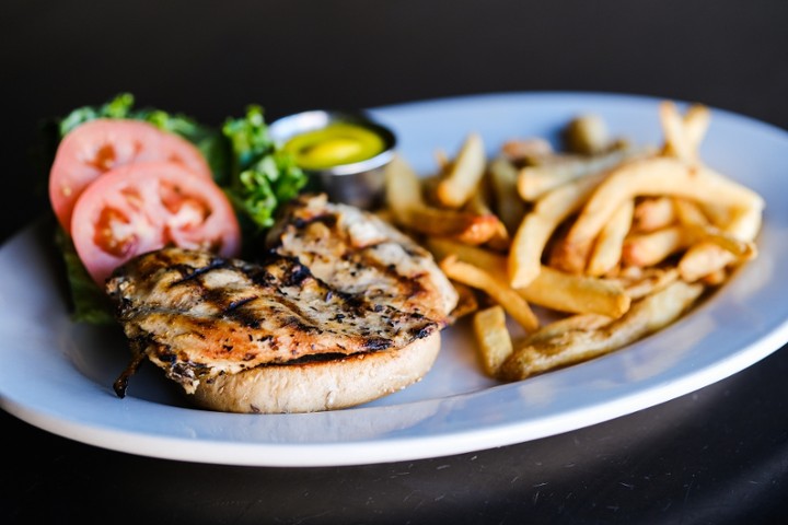 Char Grilled Chicken Breast Sandwich