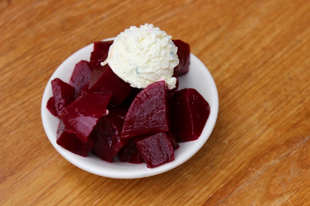 Pickled Beets & Goat Cheese (GF)