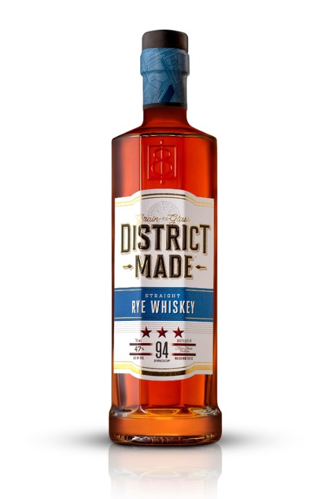 District Made Straight Rye Whiskey