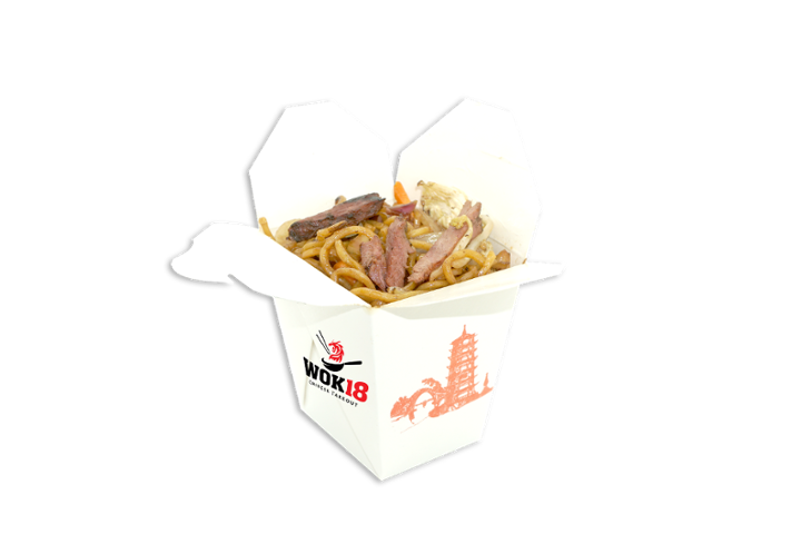 Pastrami lo mein