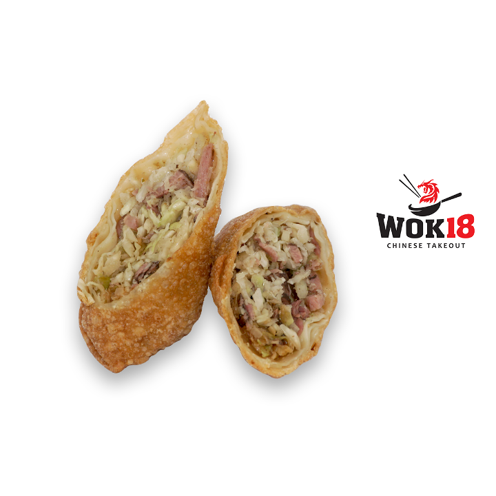 Pastrami egg roll