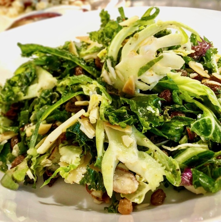 Shaved Kale & Brussels Salad