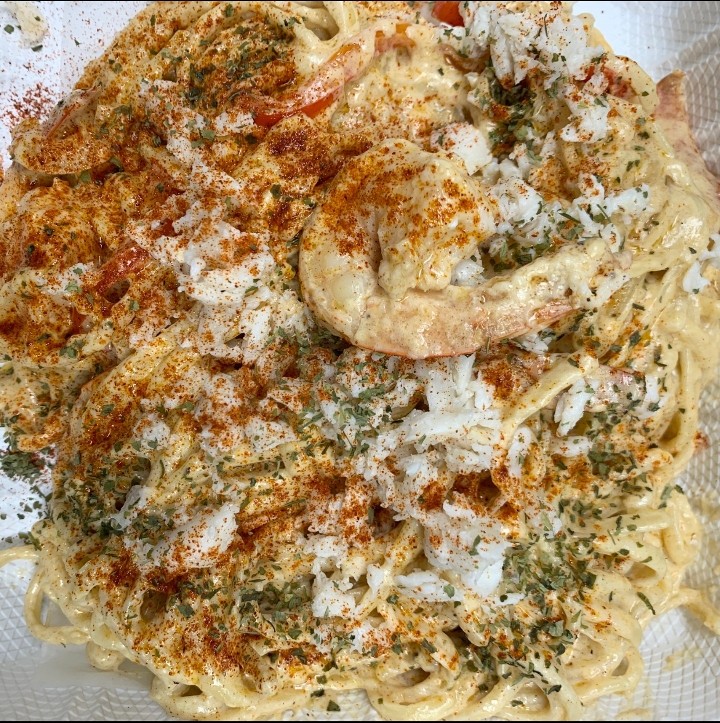 Seafood Linguini pasta