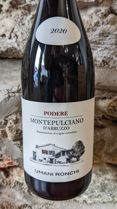 Umani Ronchi "Podre" Montepulciano D' Abruzzo 2021