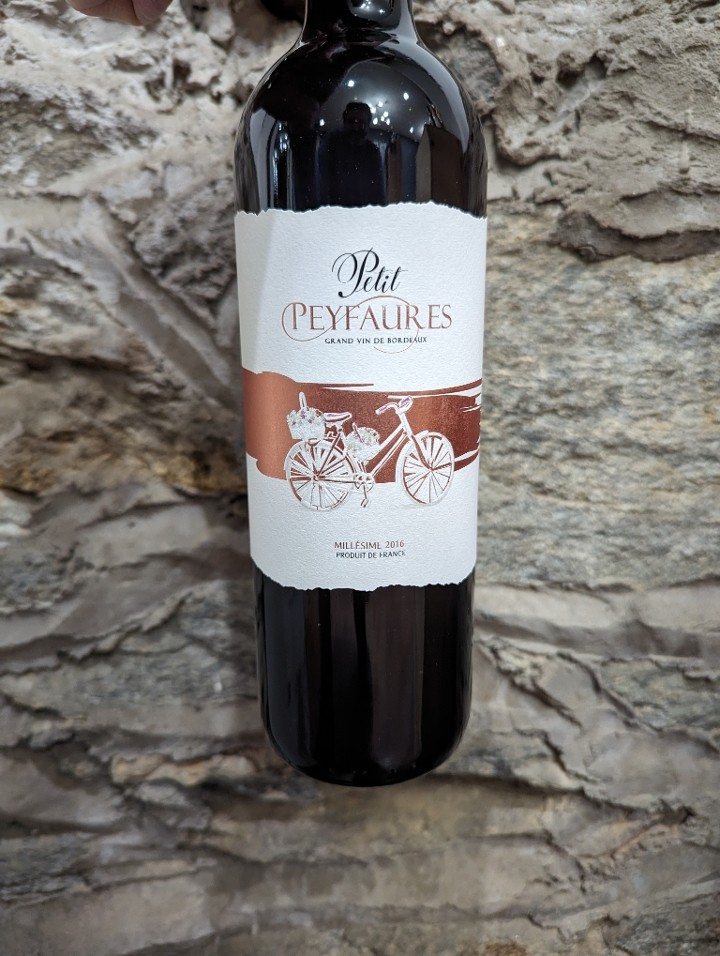 Petit Peyfaures Grand Vin de Bordeaux 2016