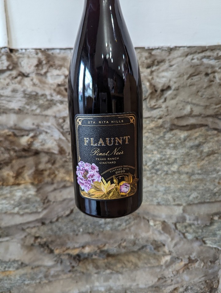 Flaunt Wine Co. Peake Ranch Vineyard Pinot Noir 2020