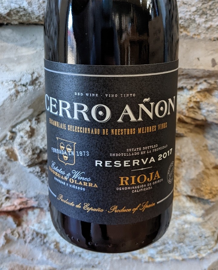 Bodegas Olarra Cerro Anon Rioja Reserva 2018