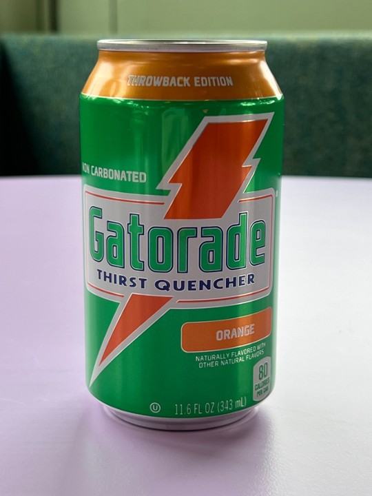 Gatorade - 12 ounce can - Orange
