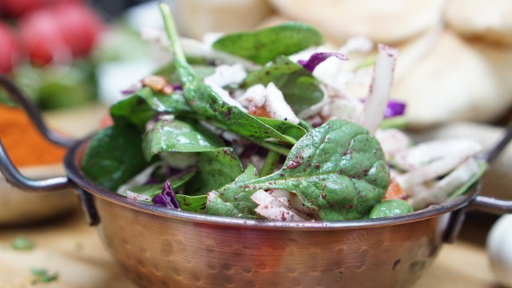 Spinach & Cabbage Salad