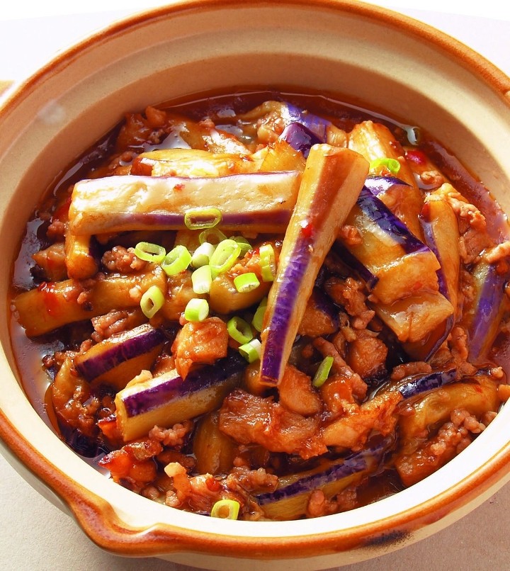 Eggplant in Clay Pot 茄子煲