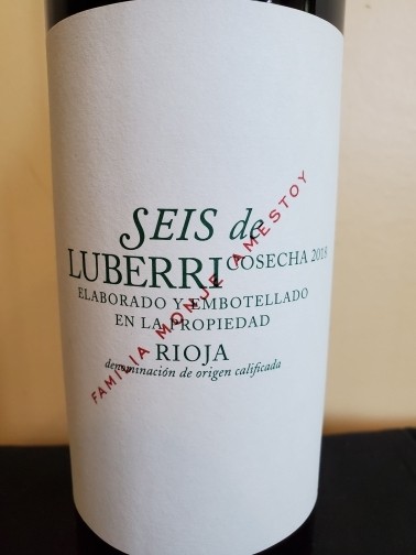 Luberri Sies De Luberri, Rioja, Spain 2017